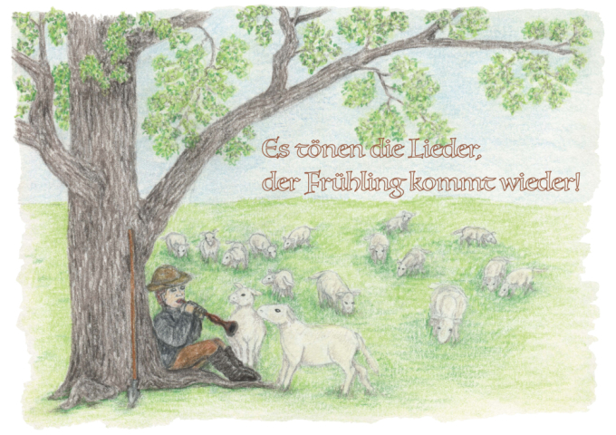 Es t&ouml;nen die Lieder, der F&uuml;hling kommt wieder!