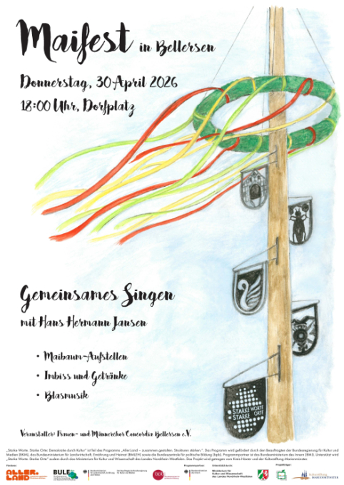 Donnerstag, 30. April 2026, 18:00 Uhr, Maifeier